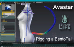 Rigging a Bento Tail for Second Life - Tutorial