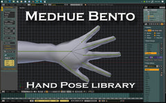 Medhue Bento Hand Pose Library