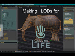 How to Make LODs for Second Life - Tutorial