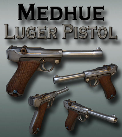 Medhue Luger Pistol 3D Model