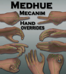 Medhue Mecanim Hand Overrides