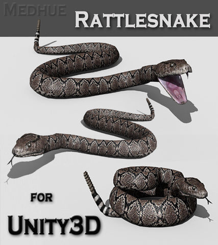 Medhue Rattlesnake for Unity3D