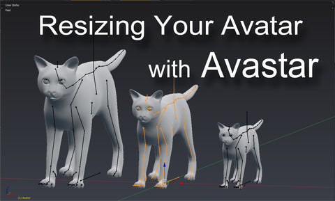 Resizing Your Avatar with Avastar - Tinies & Giants - Tutorial