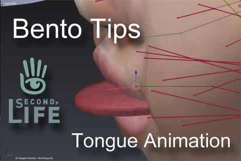 Second Life Bento Tips - Tongue Animation - Tutorial