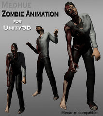 Medhue Unity3D Zombie Animation
