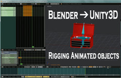 Blender to Unity3D - Rigging Animated Objects - Tutorial